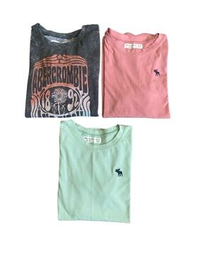 abercrombie kids Set of 3 Girls Tee Size 13/14